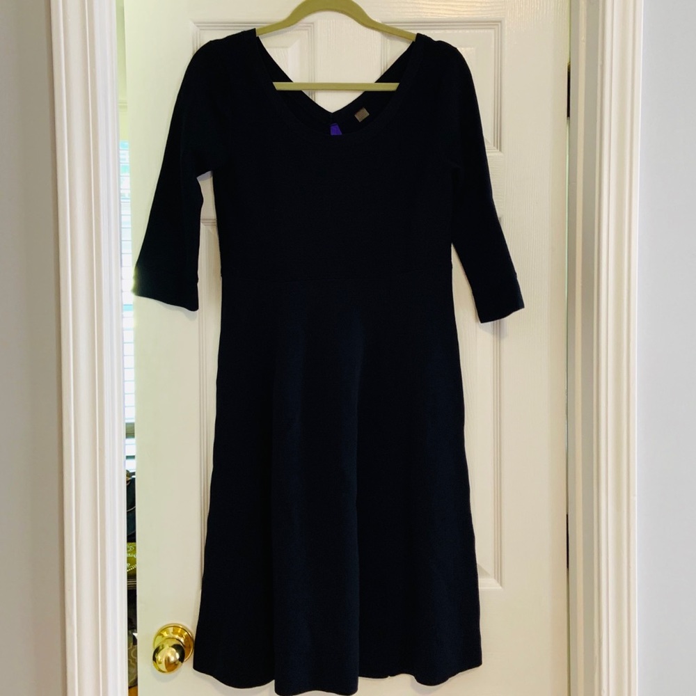 Seraphine Maternity Dress, Black, Size M